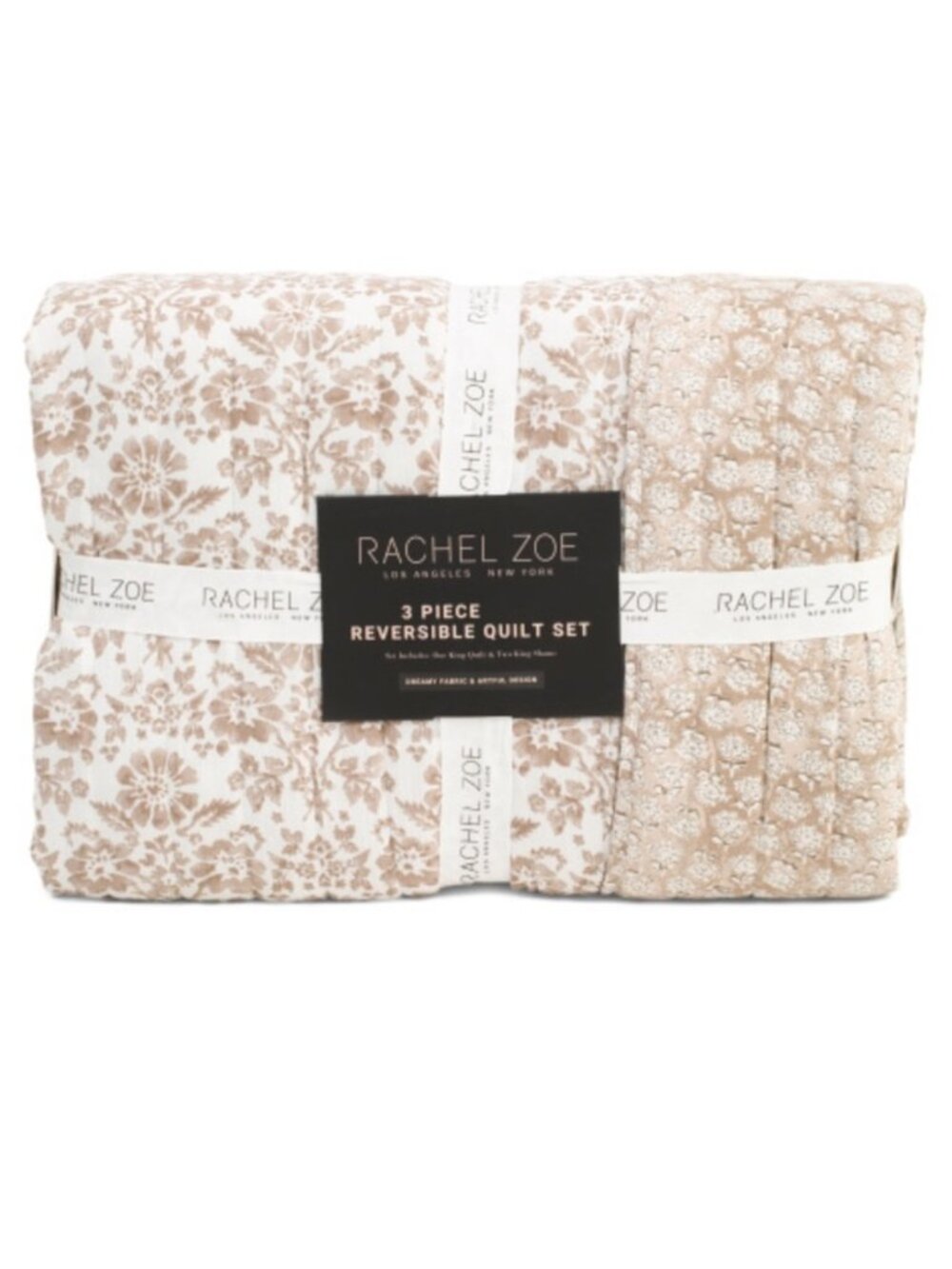 Rachel Zoe Cotton Floral Quilt